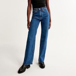 Abercrombie High Rise Relaxed Jeans
